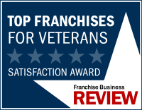top-veterans-award-noyear Top Franchises for Veterans Franchise Satisfaction Award Graphic no year -blue